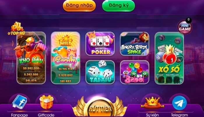 Nạp tiền vào tài khoản để chơi game 