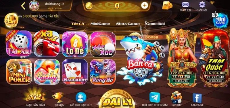 Có những thể loại game gì tại Box88