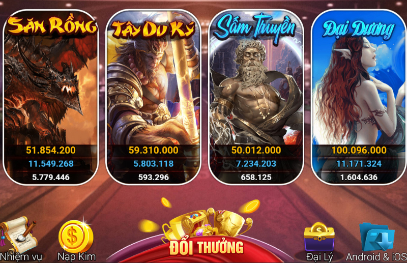 Khu vực giải trí của Hoang Kim Club