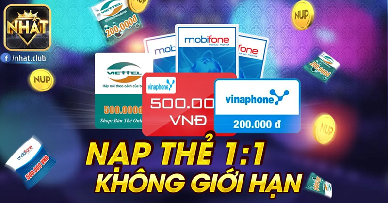 Cổng game này đã phát triển thêm phương thức thanh toán qua thẻ cào