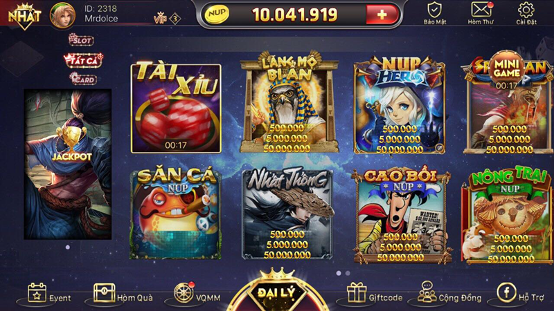 Nhat Club đang là một cái tên vô cùng thu hút đối với người yêu thích game cá cược