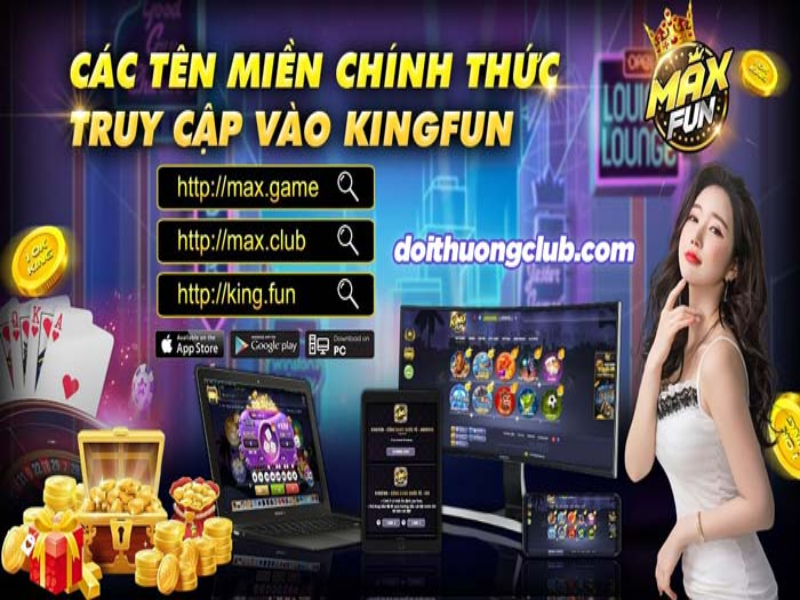 Tên miền để anh em truy cập vào Maxvip