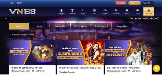 TRÌNH KHUYẾN MÃI 100% & 20%