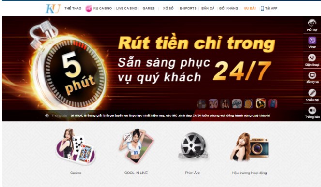 Siêu phẩm đổi thưởng hàng đầu Việt Nam - Kubet