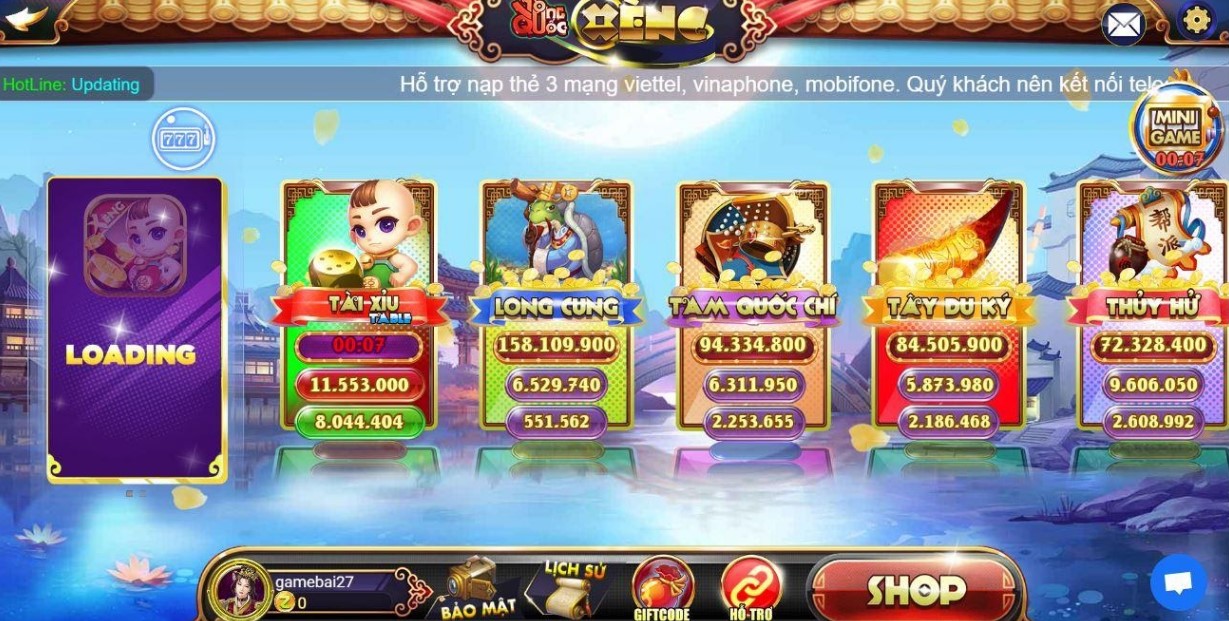 Kho tàng game của Vuong Quoc Xeng