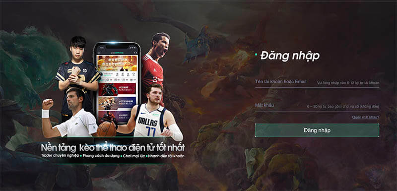 Cách thức đăng nhập tại sân chơi này cực kỳ đơn giản với 3 bước