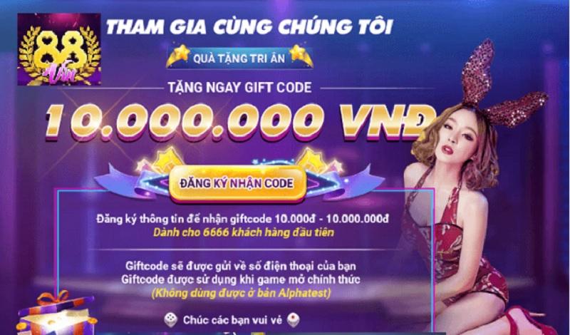 Hướng dẫn bắt kèo và săn giftcode tại 88Vin Giftcode