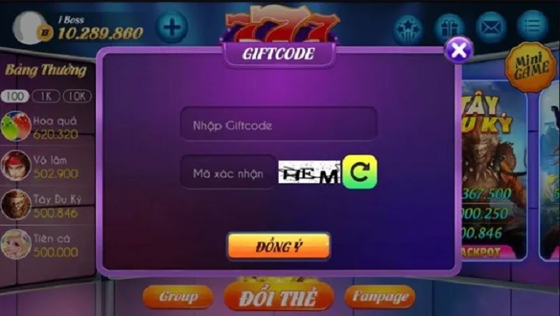 Big777 Giftcode – Cơ hội săn code cực VIP chỉ có tại Big777