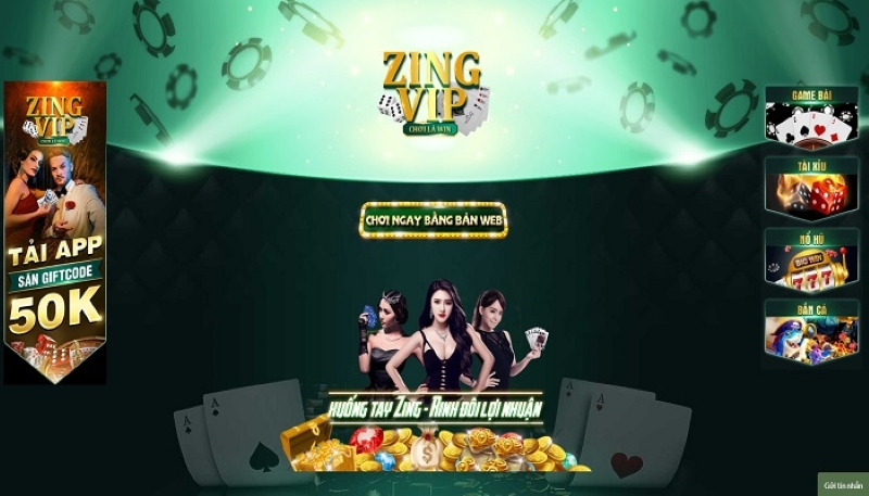 ZingVip Club Giftcode – Nhận liên tay mã code 50K cực xịn