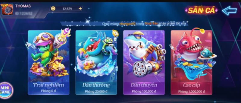 Đại chiến đại dương với các thể loại game siêu khủng tại bắn cá iwin club
