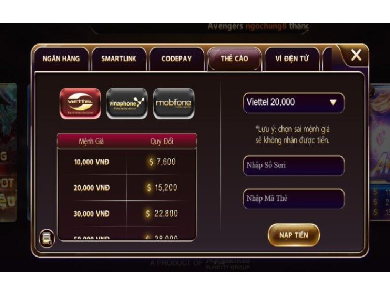 Hướng dẫn nạp tiền Macau Club - Vận may nào đang chờ đón game thủ?